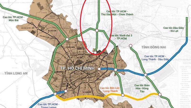 cao tốc tp hcm chơn thành tdm